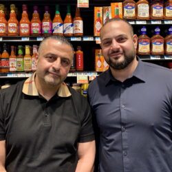 From left: Nasri Mujalli and Moe Mujalli are getting ready to open their new Foodtown Supermarket in Brooklyn Heights. The ribbon-cutting takes place at noon on Friday, June 7.