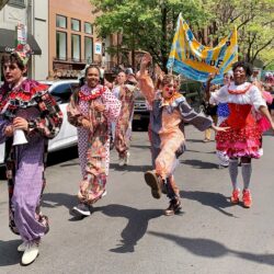 The annual Saint Ann’s Puppet Parade welcomed spring to Brooklyn Heights for the 37th time on Tuesday, April 30.