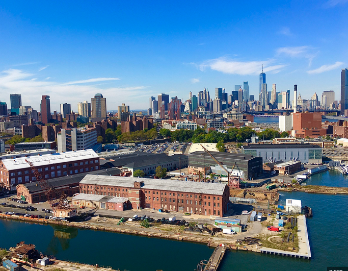 The Brooklyn Navy Yard has been known as a small-business incubator ever since the Brooklyn Navy Yard Development Corp. was created to develop the sprawling former Naval facility. Eagle file photo by Lore Croghan