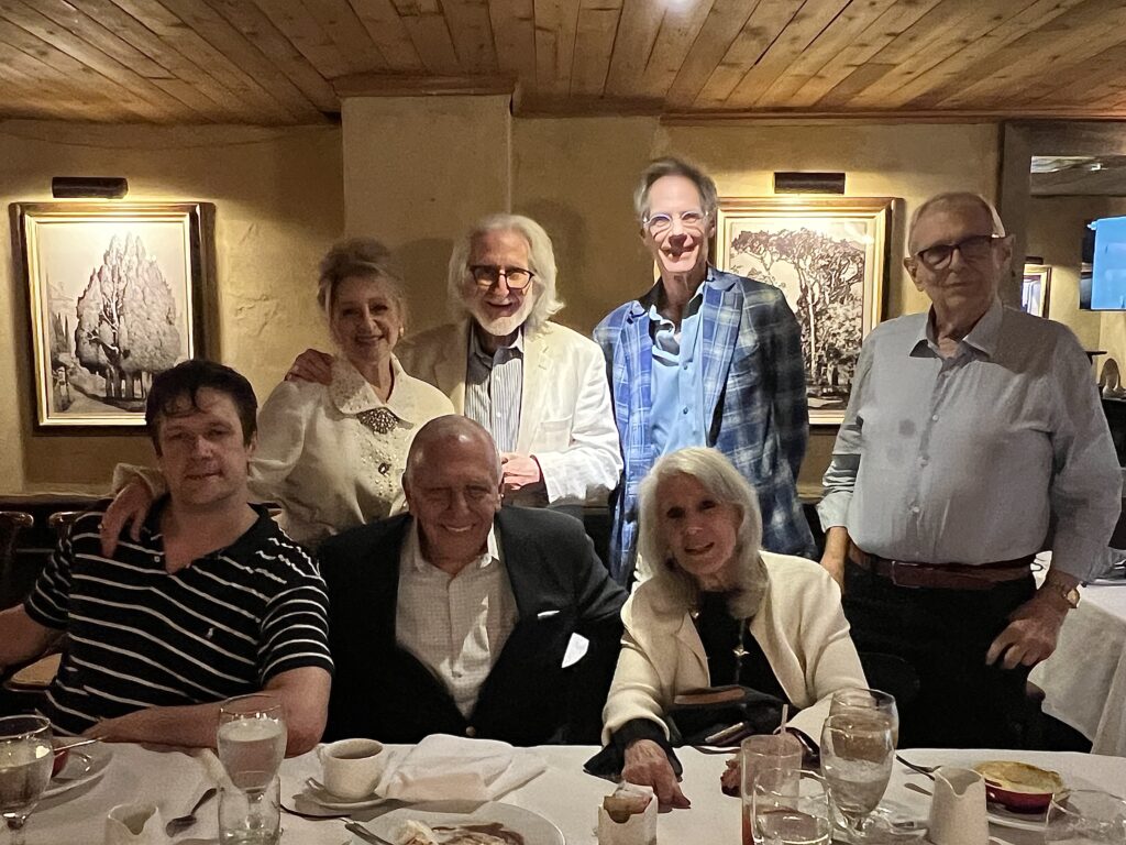 From left (seated): Will Hasty, Bob Catell and Jamie deRoy. from left (standing): Julie Budd, Lou Zigman, Dr. John Wagner and Richard Maltby. Photo by Wayne Daren Schneiderman