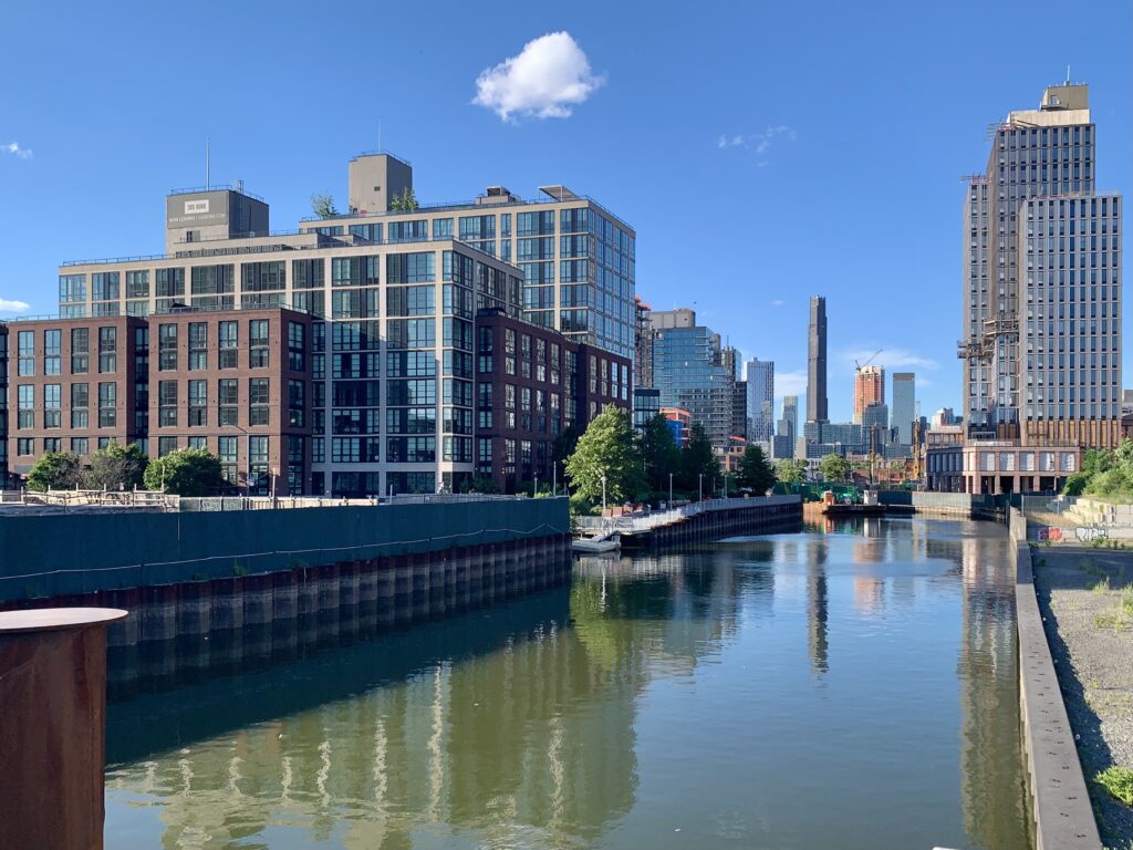 The Gowanus Canal. Brooklyn Eagle photo by Mary Frost