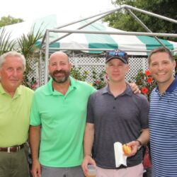 The KCCBA annual golf outing (pictured from left to right): George Farkas, Paul Hirsch, Christopher Wright and Michael Cibella. Eagle photo by Mario Belluomo