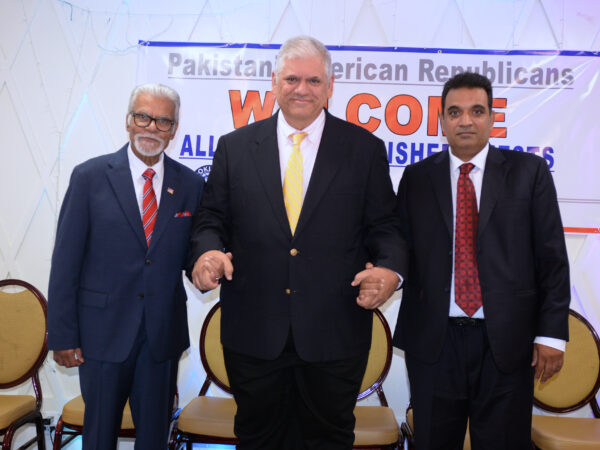 From left: James William Cyprian, Richie Barsamian and Qassarr Mustafa. Photo by Arthur De Gaeta