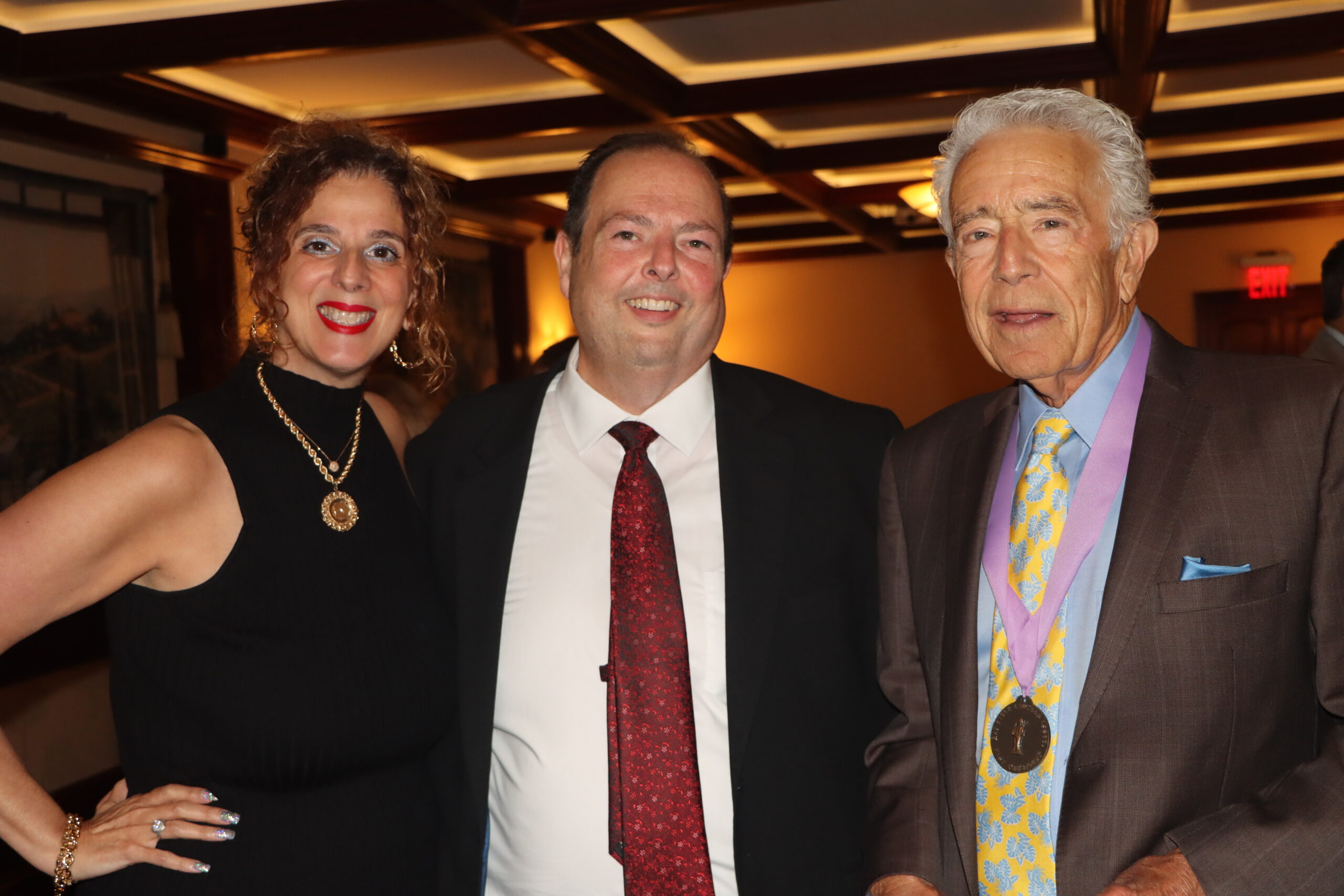 The Bay Ridge Lawyers Association held its annual “Passing of the Gavel” ceremony to install defense attorney Mario Romano as its new president. Romano (center) is pictured here with Yolanda Guadagnoli, immediate past president of the Columbian Lawyers Association of Brooklyn, and Ray Ferrier. Look for more photos and coverage from the event in Monday’s edition of the Brooklyn Daily Eagle.