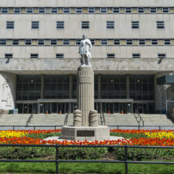 The Supreme Court, Civil Term at 360 Adams St. in Downtown Brooklyn, where the New York State Court System is launching the new “Explorers” community service program for teens, offering students a chance to develop leadership skills and learn about the judicial system. Eagle file photo by Rob Abruzzese