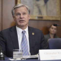 FBI Director Christopher Wray, a native of New York City, will discuss his career and leadership at the New York City Bar Association's Debevoise & Plimpton/Barbara Paul Robinson Series on October 1. Photo: Mark Schiefelbein