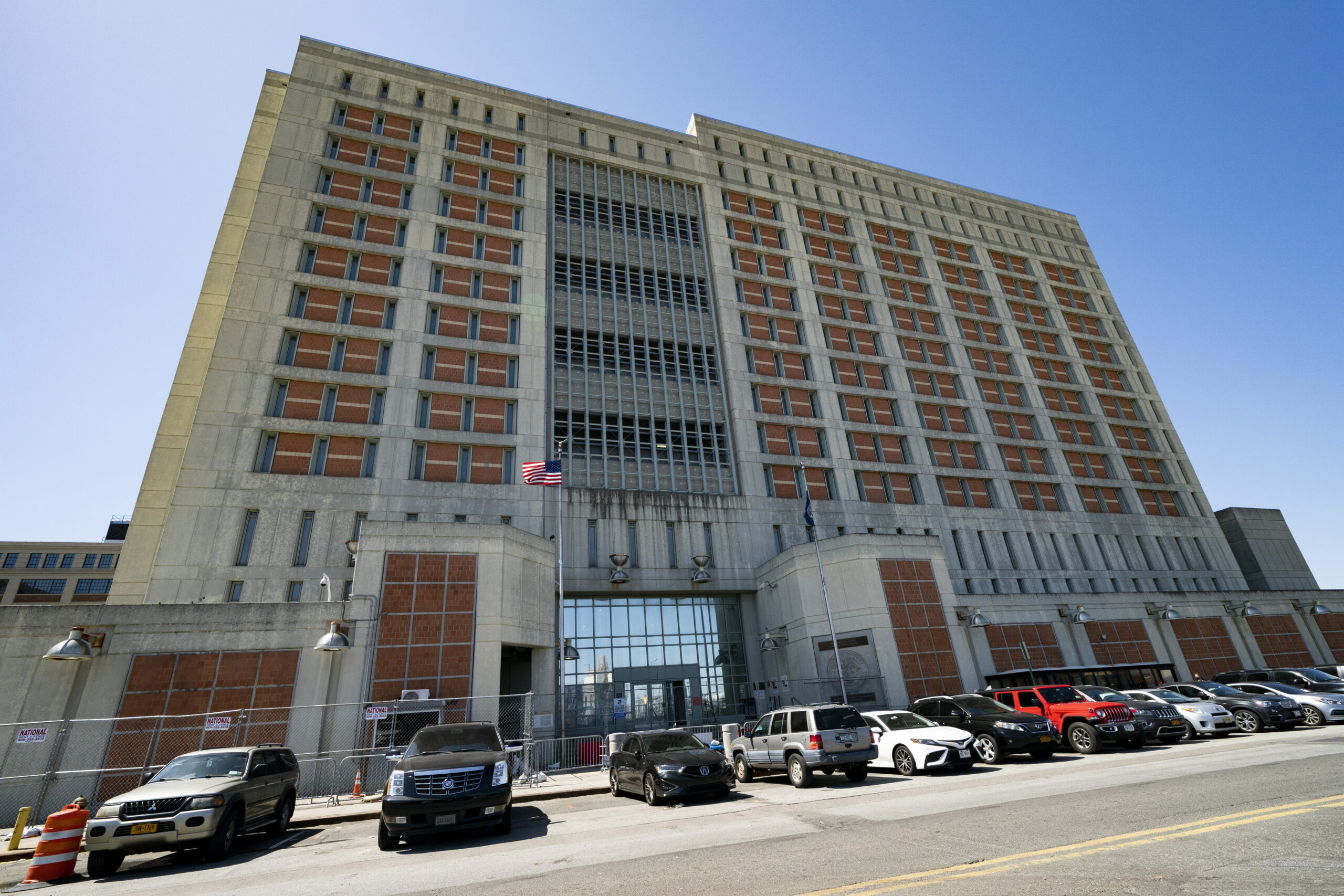 The Metropolitan Detention Center in Sunset Park, Brooklyn, known for its troubled conditions, continues to hold pretrial detainees despite halting intake of sentenced inmates. Photo: John Minchillo/AP