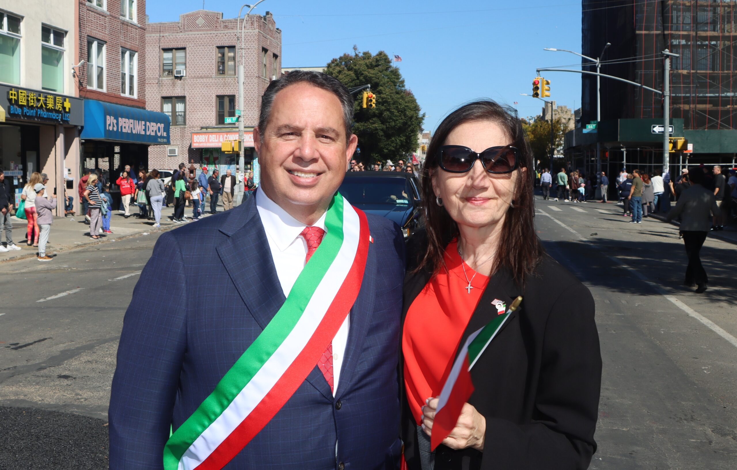 Rosato honored at Brooklyn’s 42nd annual Columbus Day Parade