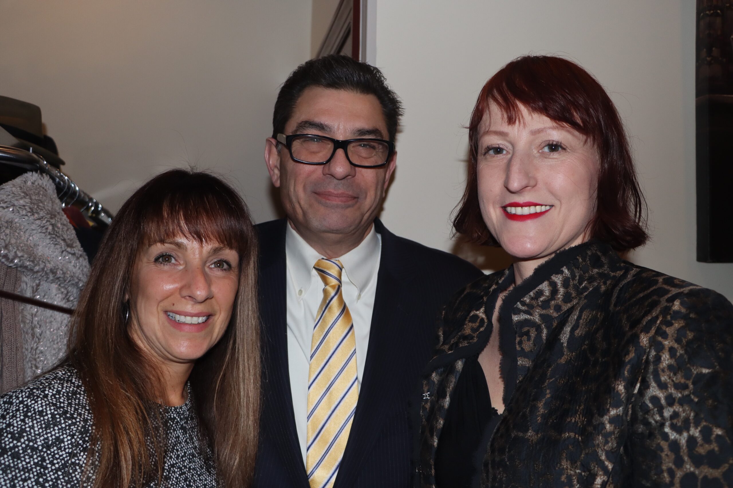 From left: Ellen Plessias, Paul Nuccio, and Janice Purvis. Brooklyn Eagle photo by Mario Belluomo