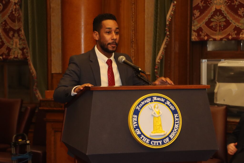 Brooklyn Borough President Antonio Reynoso. Brooklyn Eagle photo by Mario Belluomo