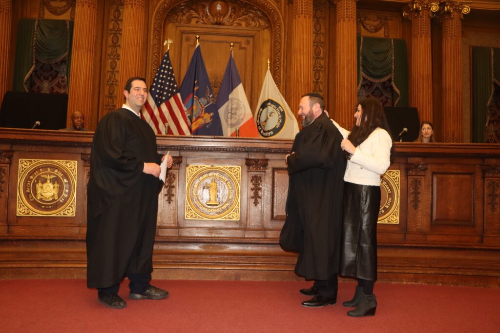 Jacob Zelmanovitz inducted as Civil Court judge 2025