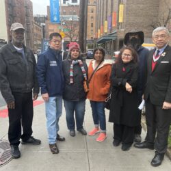 Community members, tenants of 5001 10th Avenue and elected officials vehemently oppose bringing a homeless shelter to their neighborhood. Photo by Wayne Daren Schneiderman