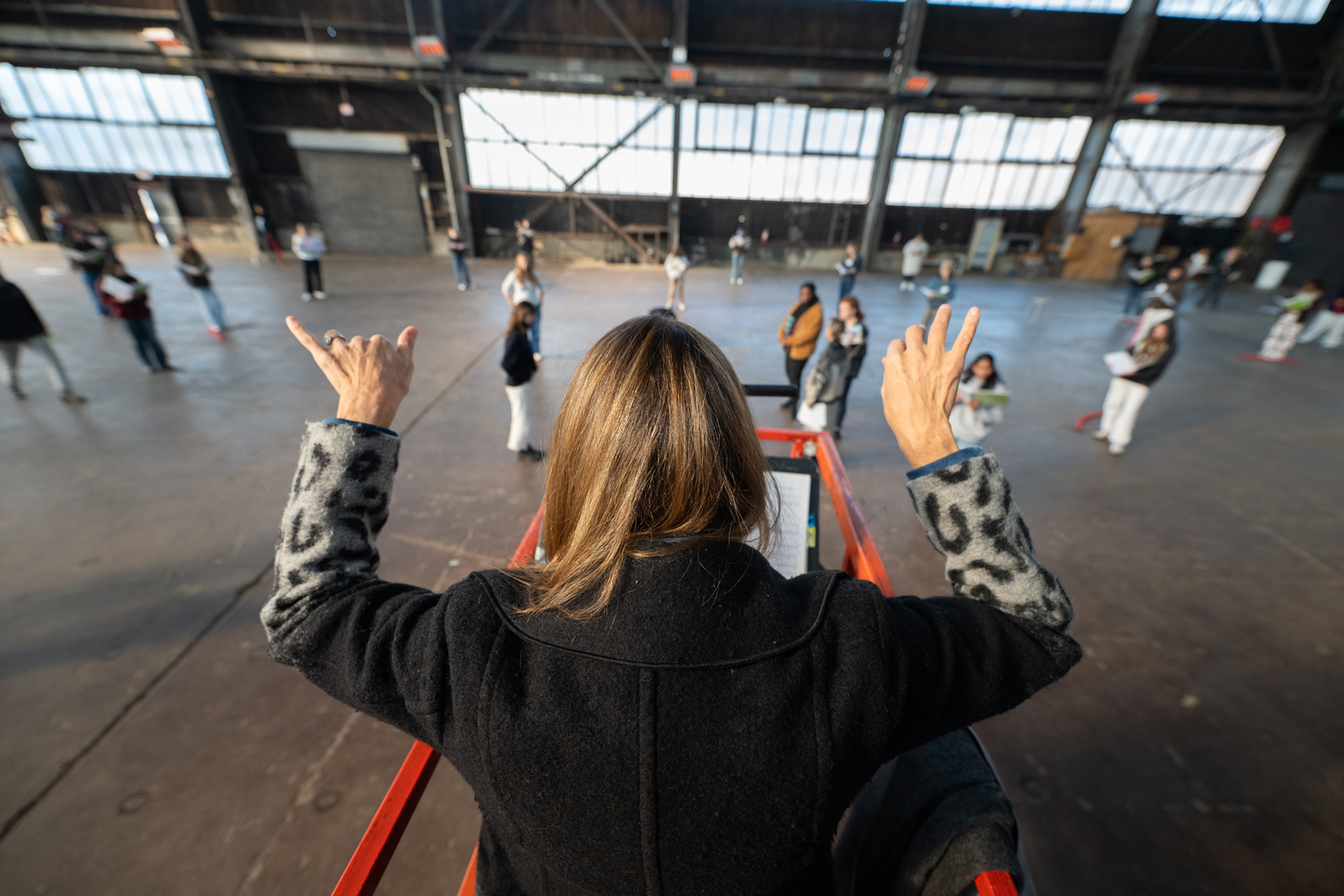 Brooklyn Youth Chorus will debut “Port(al)” at Brooklyn Navy Yard on May 1. Photo courtesy of Brooklyn Youth Chorus