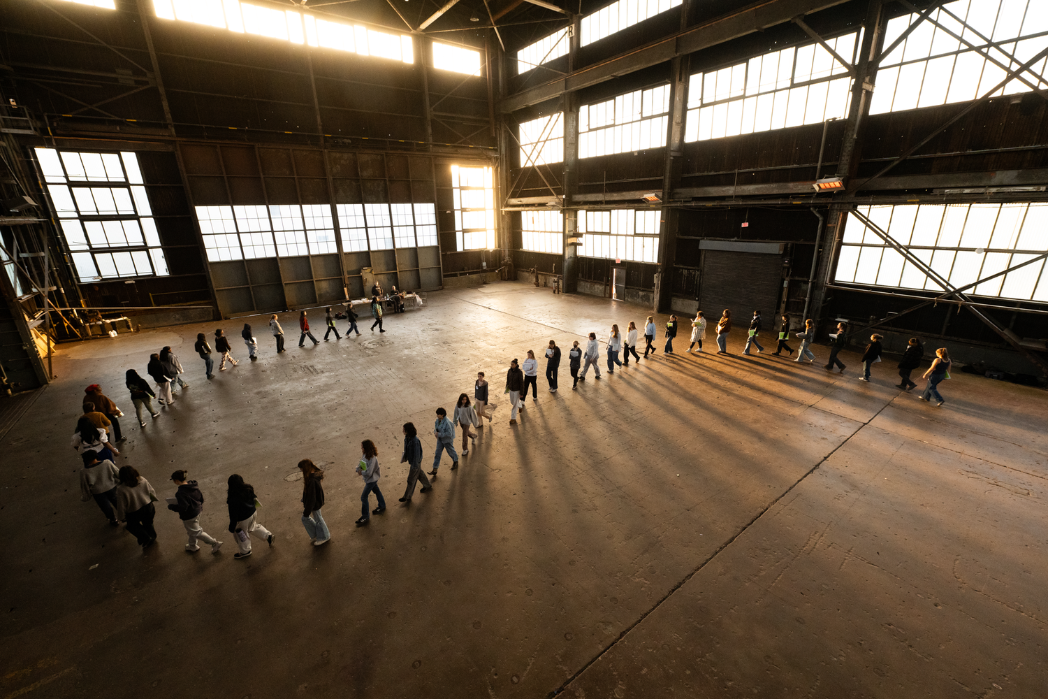 Brooklyn Youth Chorus will debut “Port(al)” at Brooklyn Navy Yard on May 1. Photo courtesy of Brooklyn Youth Chorus