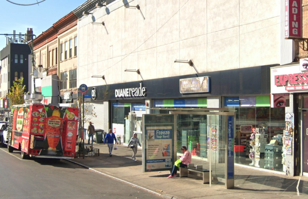 Duane Reade in Sunset Park is set to close next month. Image via Google Maps