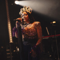 Whitney White performs in Macbeth In Stride, at BAM. Photo courtesy of Marc J. Franklin