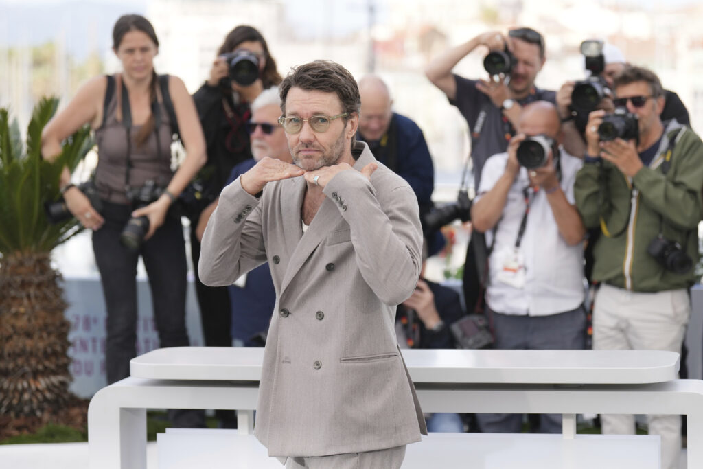 Joel Edgerton poses for photographers at the photo call for the film 'The Plague' at the 78th international film festival, Cannes, southern France, Friday, May 16, 2025.