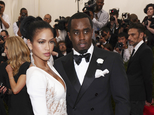 Cassie Ventura, left, and Sean "Diddy" Combs appear at The Metropolitan Museum of Art's Costume Institute benefit gala celebrating "China: Through the Looking Glass" in New York on May 4, 2015. Photo by Charles Sykes/Invision/AP, File
