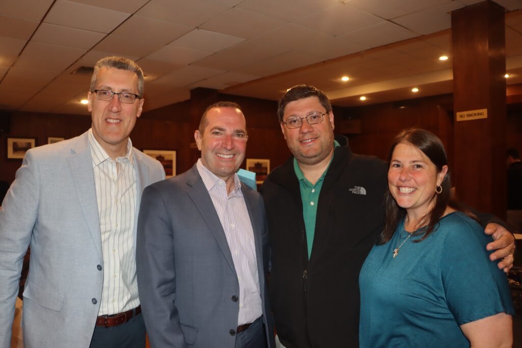 From left: Michael Farkas, Esq.; Andrew Rendeiro, Esq.; William Neri, Esq.; and Maria Neri, Esq. Brooklyn Eagle photo by Mario Belluomo
