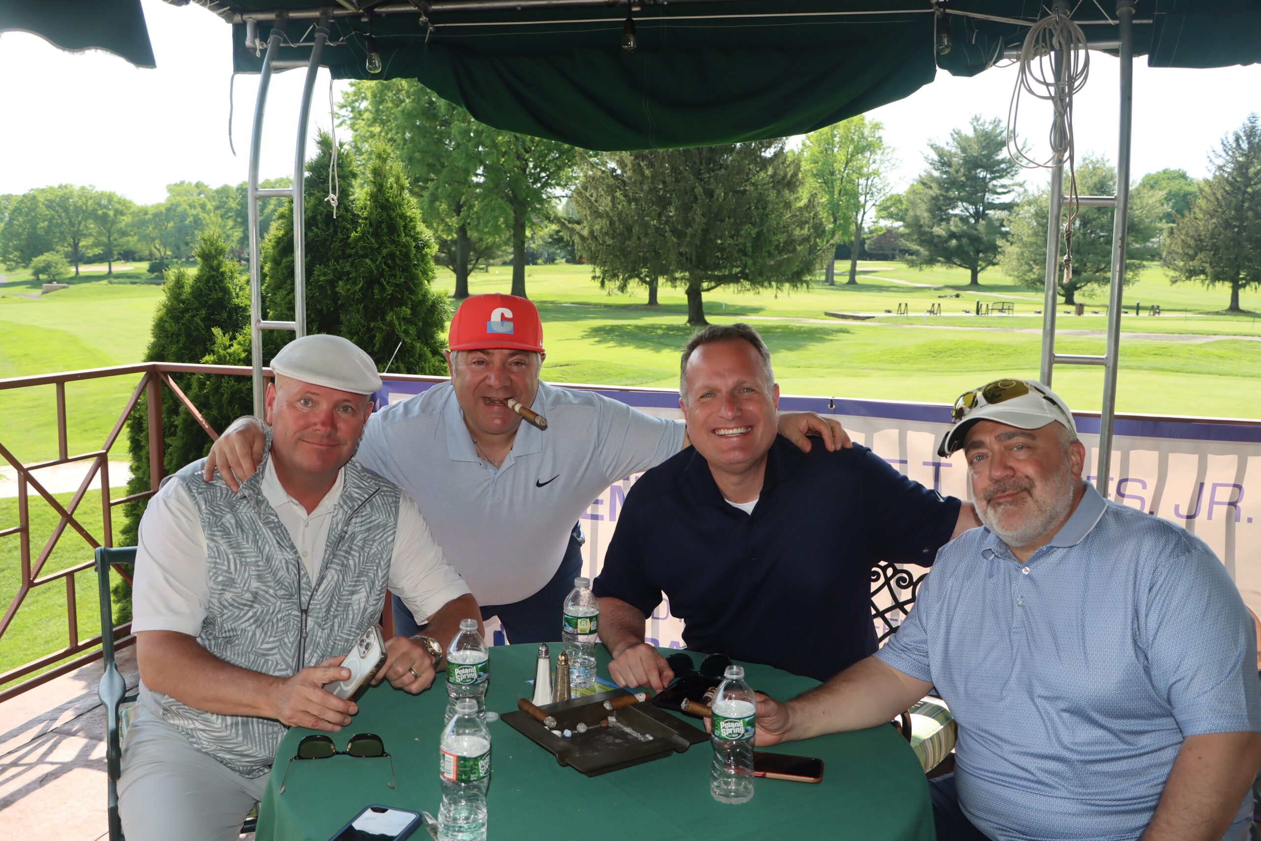 From left: Mark Rodrick, Anthony Renzo, Ted Pavlounis, and Andrew Sfouggatakis. Brooklyn Eagle photo by Mario Belluomo