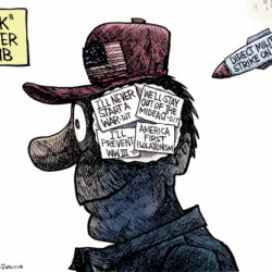 Attack Iran by Joe Heller