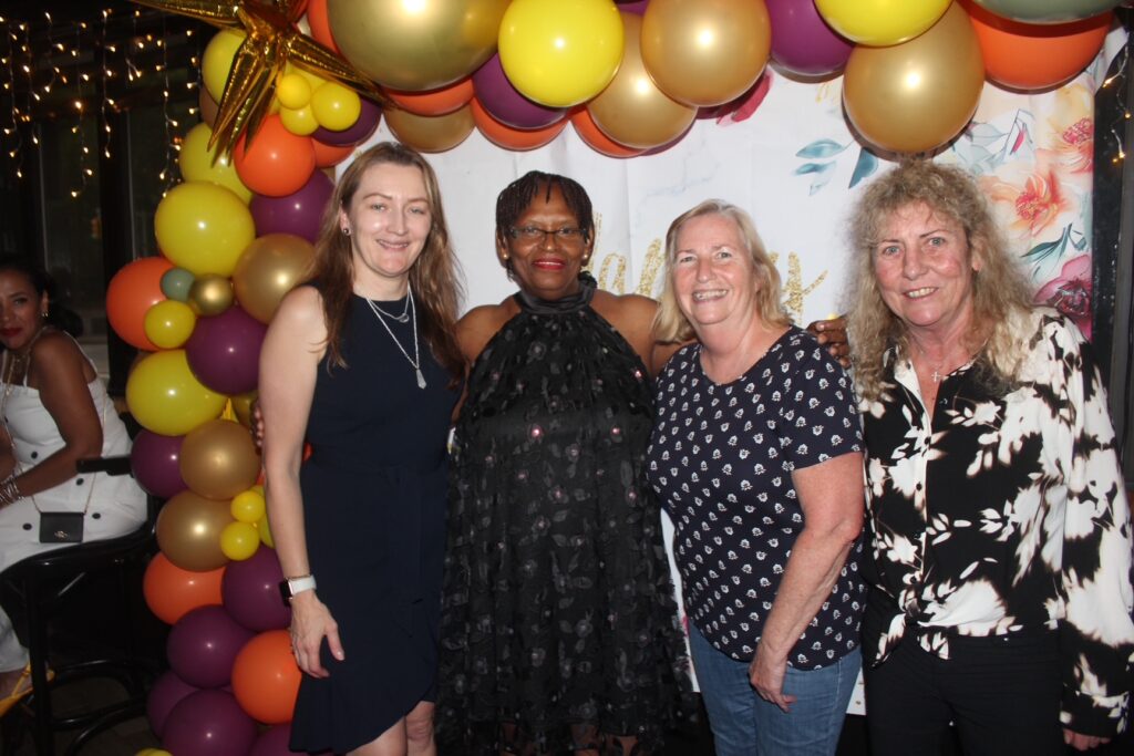 From left: Monika Balazy, Marilyn Sanders, Mary Fiumara and Suzanne Cahill. Brooklyn Eagle photo by Mario Belluomo