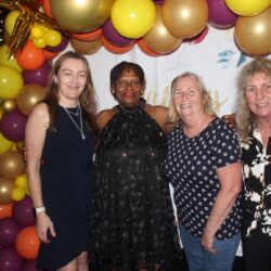 From left: Monika Balazy, Marilyn Sanders, Mary Fiumara and Suzanne Cahill. Brooklyn Eagle photo by Mario Belluomo