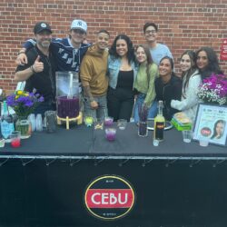 The Cebu crew, featuring bartender Elizabeth Arias. Photo by Wayne Daren Schneiderman