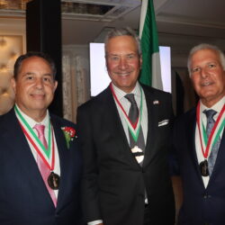 From left: Joe Rosato, Esq., Steven Bamundo, Esq., and Gregory Cerchione, Esq. Brooklyn Eagle photo by Mario Belluomo