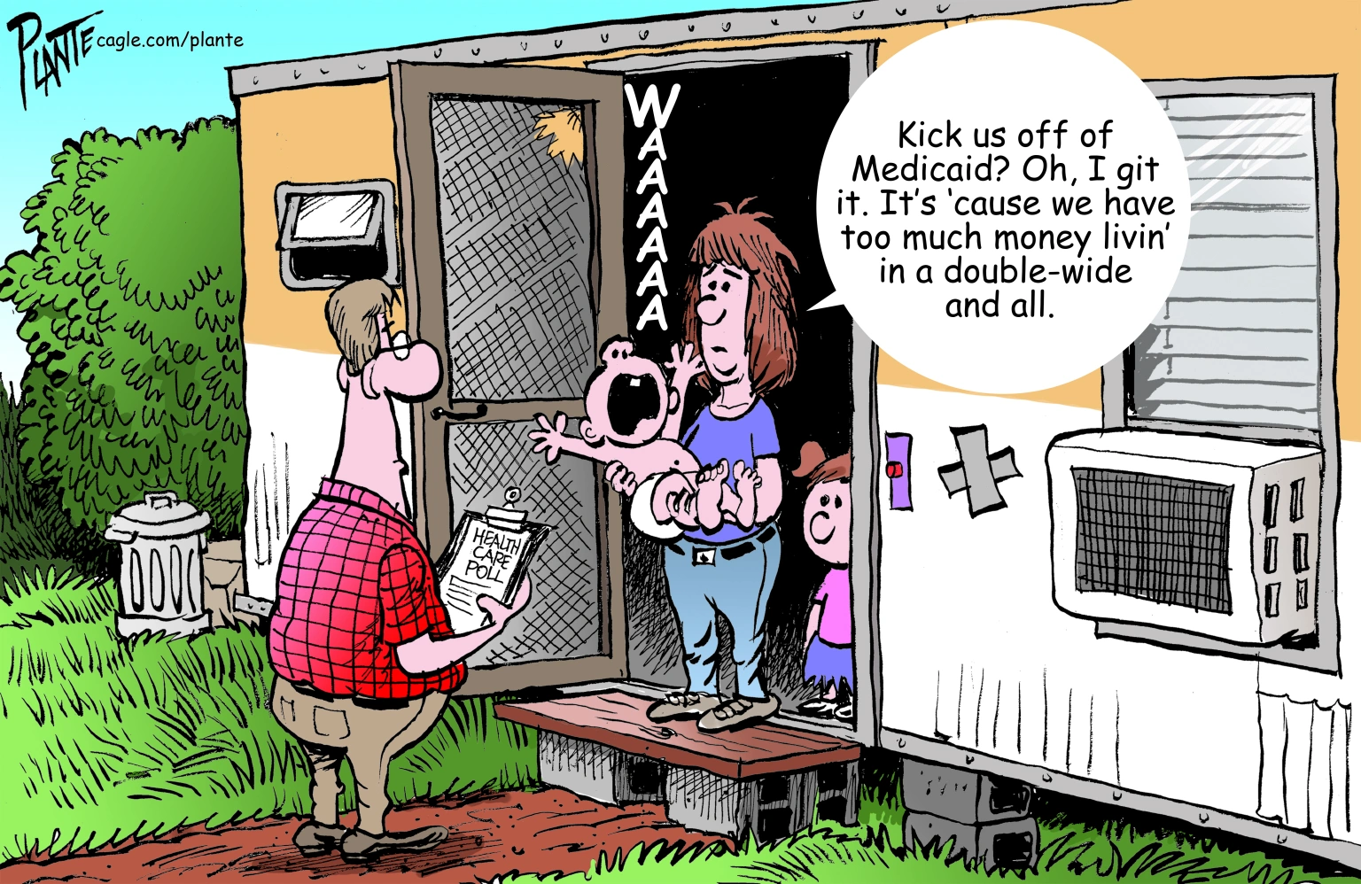 Kick Us off of Medicaid? by Bruce Plante