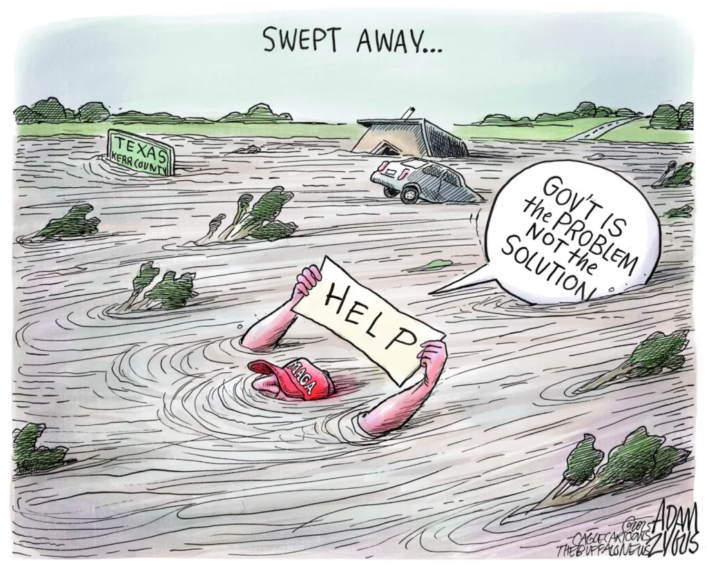Texas Floods by Adam Zyglis