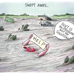 Texas Floods by Adam Zyglis