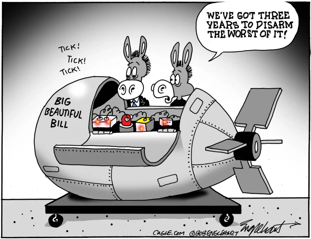 Big Beautiful Time Bomb by Bob Englehart