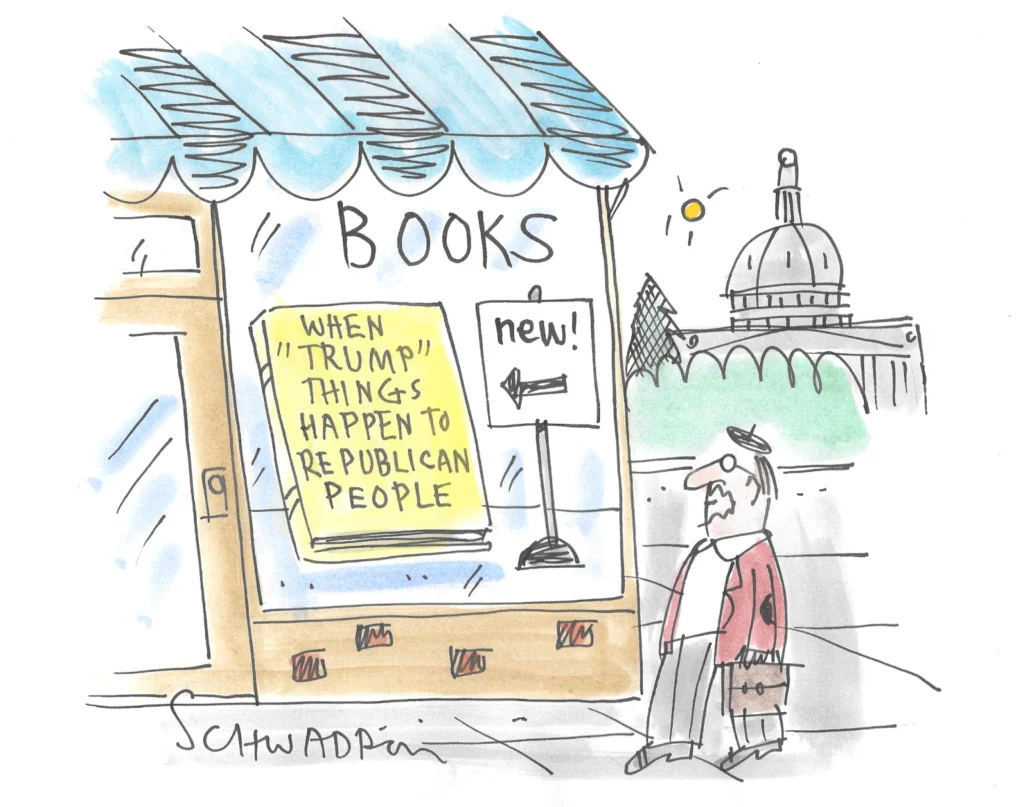 Book on Trump by Harley Schwadron