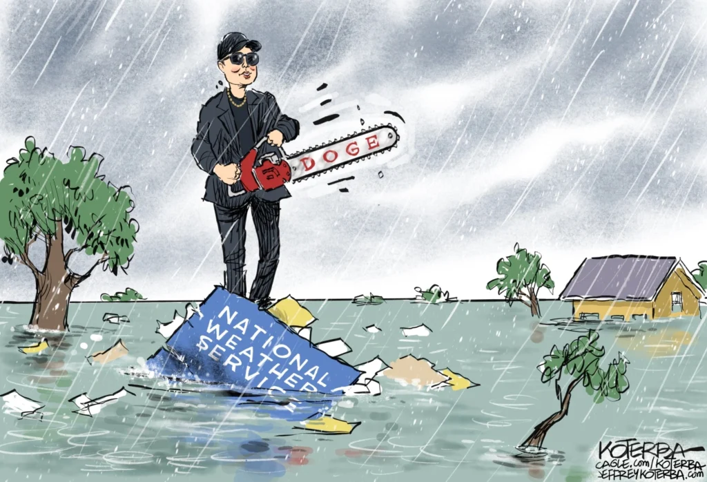 Texas Tragedy and Doge by Jeff Koterba