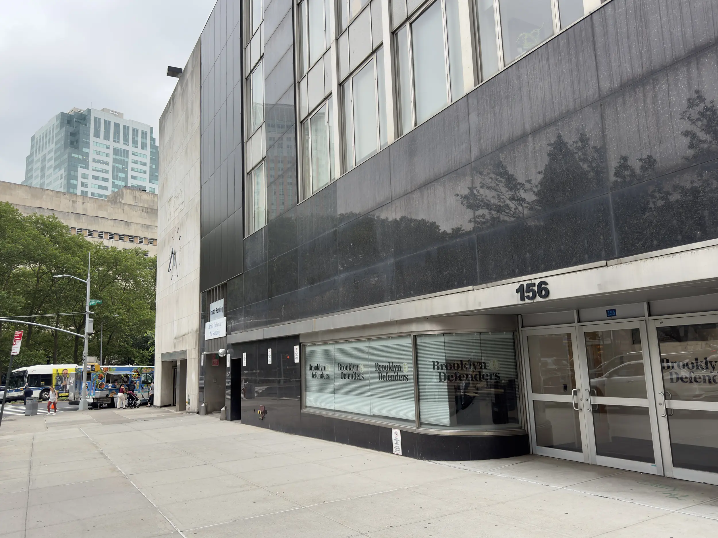 The Brooklyn Defender Services office on Pierrepont Street. Brooklyn Eagle photo by Andrew Scott