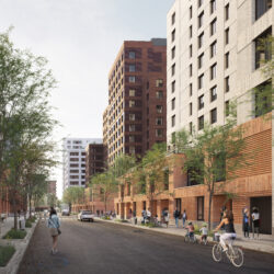 Renderings of Innovative Urban Village. Photo courtesy Office of Governor Hochul.