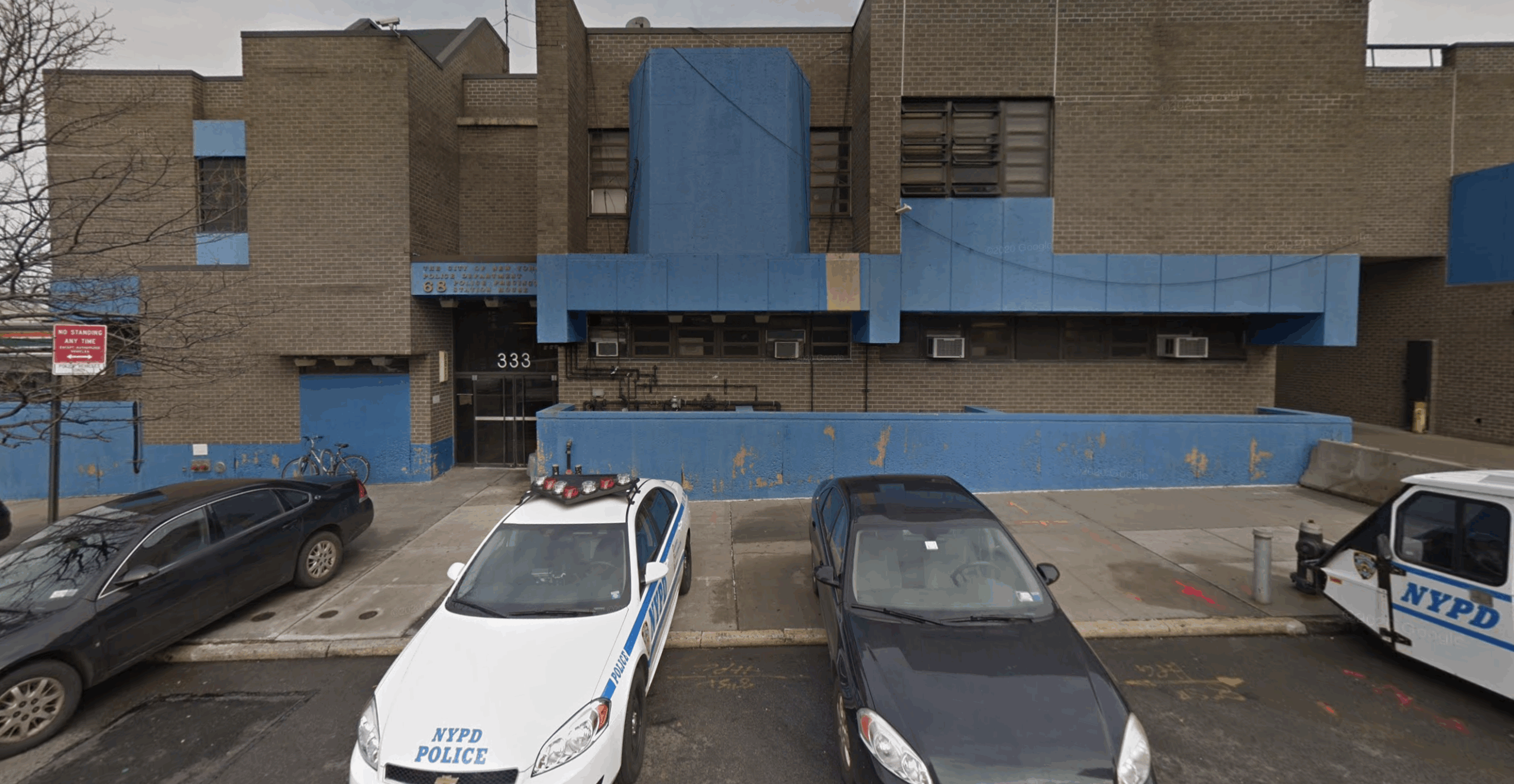 The 68th Precinct in Bay Ridge. Image via Google Maps