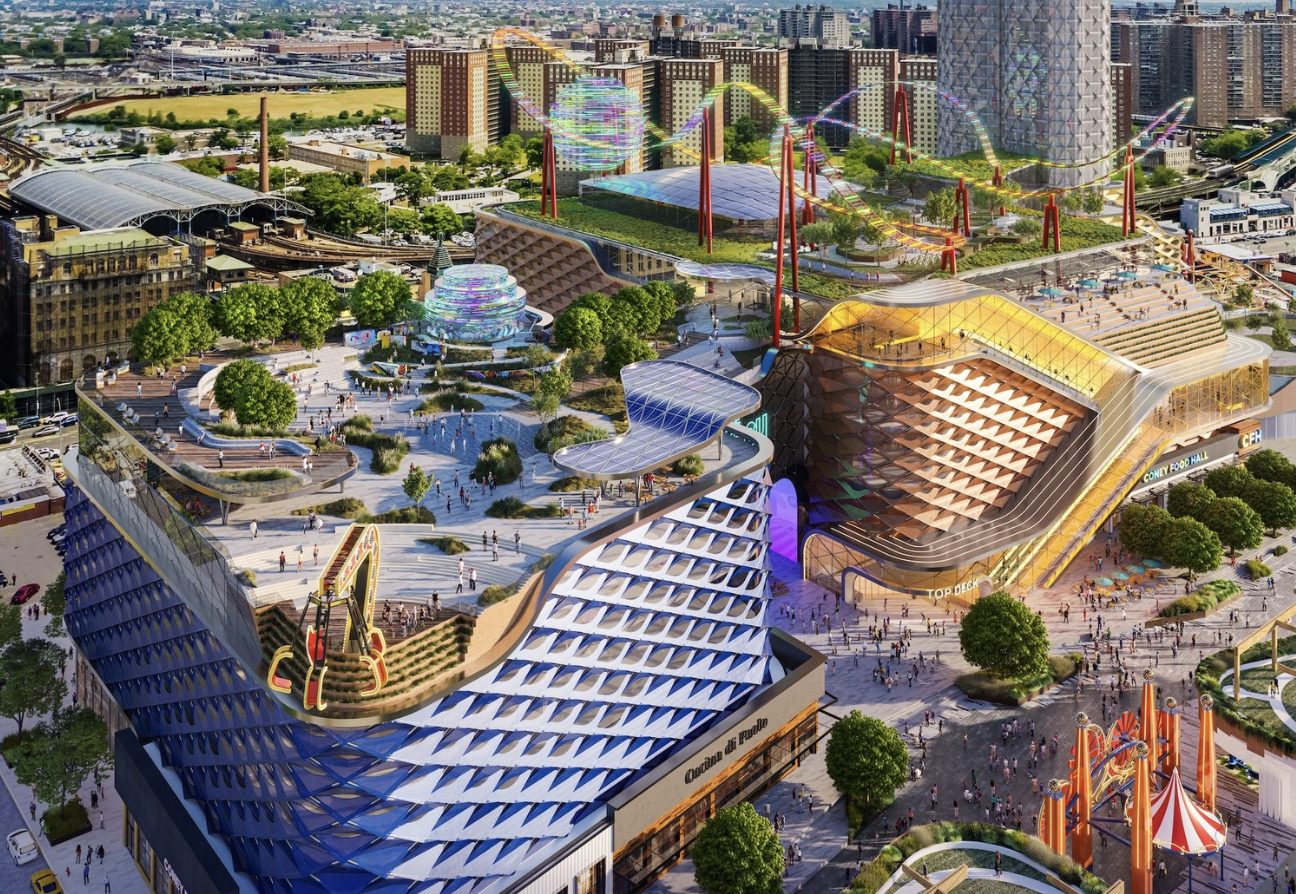 City Council’s vote to approve rezoning the area may help The Coney become a reality. Rendering courtesy of The Coney