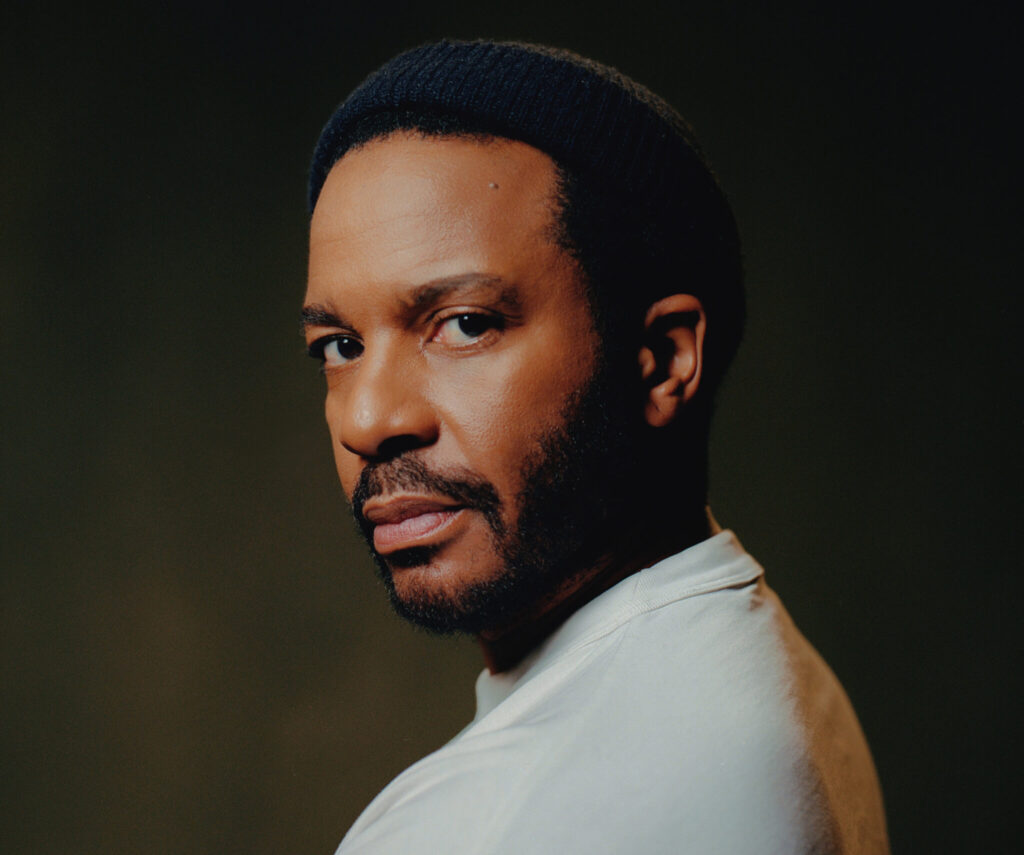 Andre Holland stars in "The Brothers Size." Photo: Marc J. Franklin courtesy of The Shed