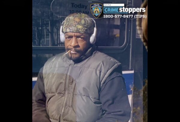Police released this surveillance photo of a man suspected of assaulting a woman in front of 1 Clinton St. in Brooklyn Heights on Nov. 4. Photo: NYPD