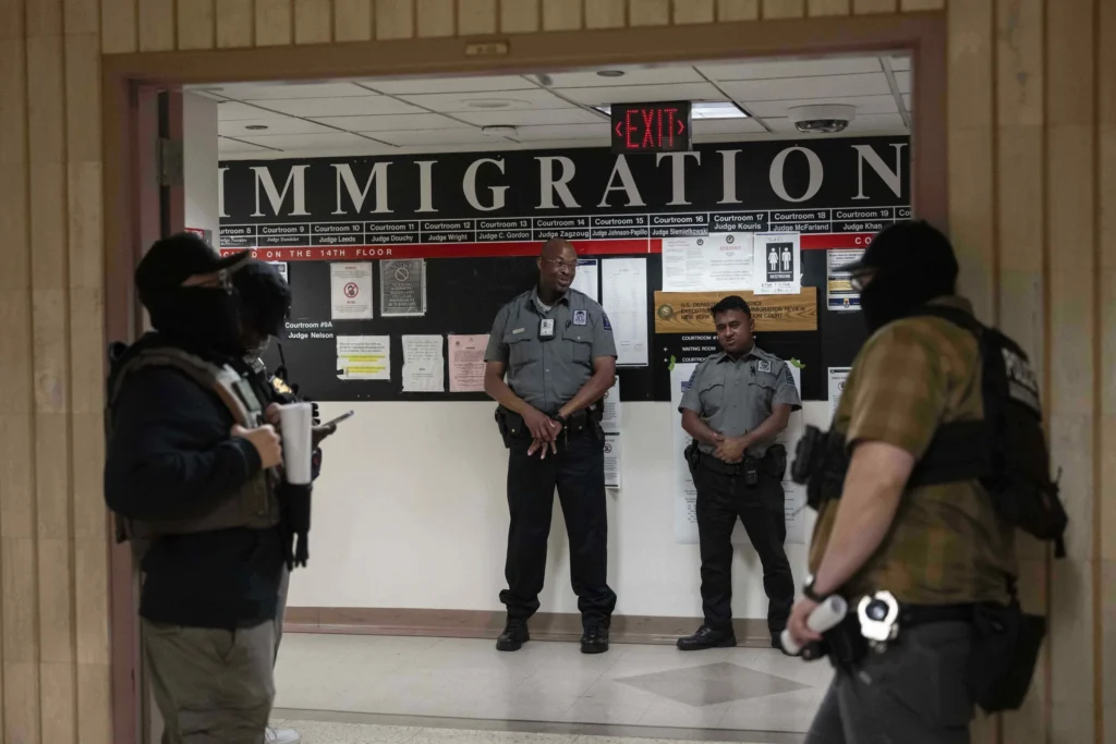 A New York federal judge dismissed a Department of Justice lawsuit to allow federal agents to make arrests in state courthouses. Photo: Yuki Iwamura/AP