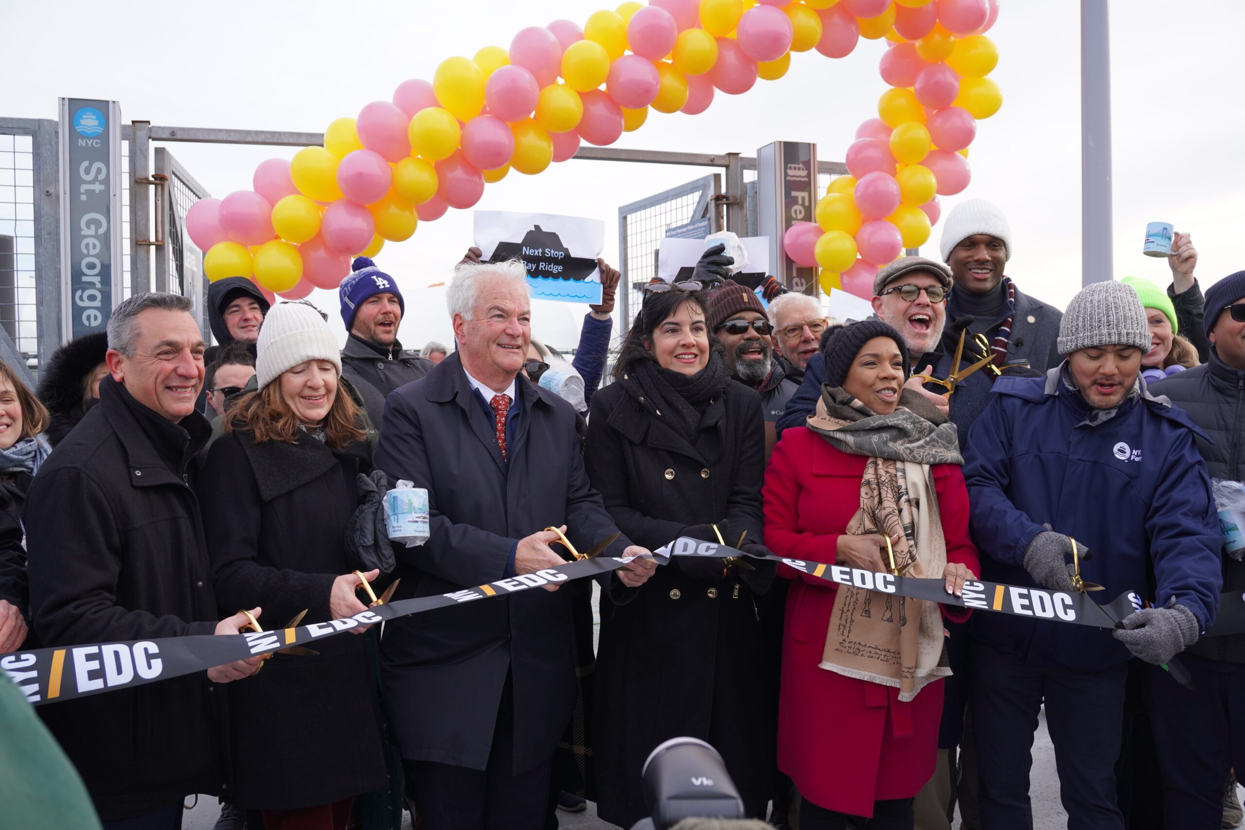 NYC Ferry celebrates first day of Staten Island to Bay Ridge route