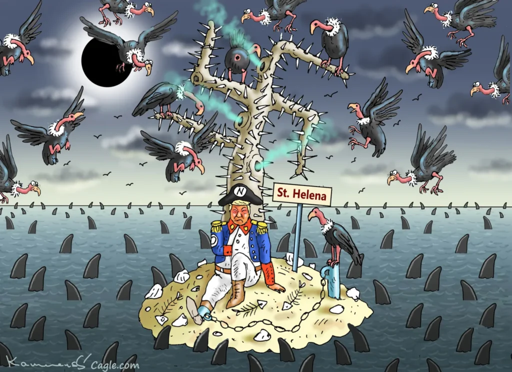 Donald Napoleon Exiled by Marian Kamensky