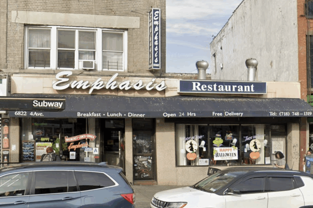 Emphasis Restaurant Cafe in Bay Ridge has officially closed. Image capture: November 2024, © 2026 Google