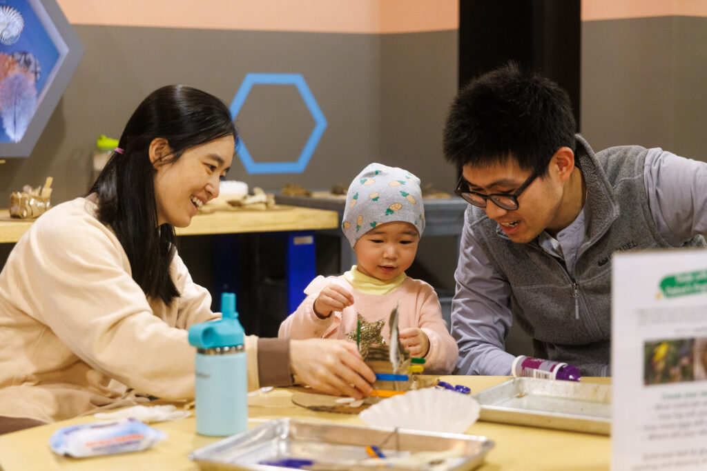 BCM’s STEM makerspace, “Nature’s Engineers.” Photo: Winston Williams/Brooklyn Children’s Museum