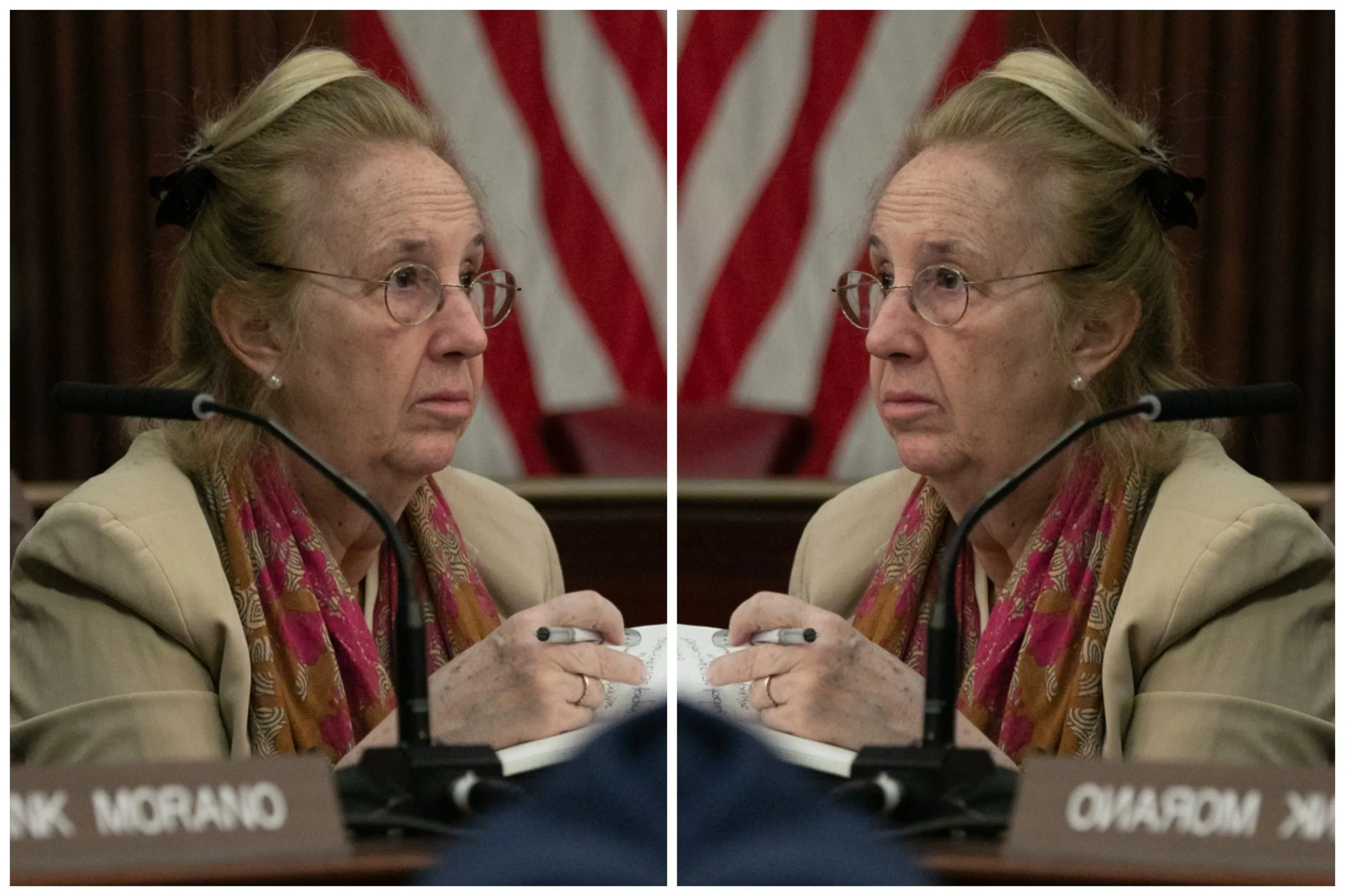 Councilmember Gale Brewer (D-Manhattan) is seen in a composite image. Credit: Ben Fractenberg/THE CITY