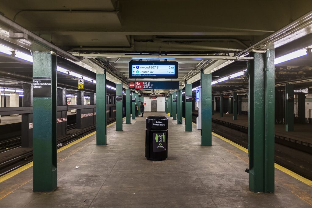 The Hoyt-Schermerhorn subway station. Photo: Billie Grace Ward from New York, USA, CC BY 2.0, Wikimedia Commons