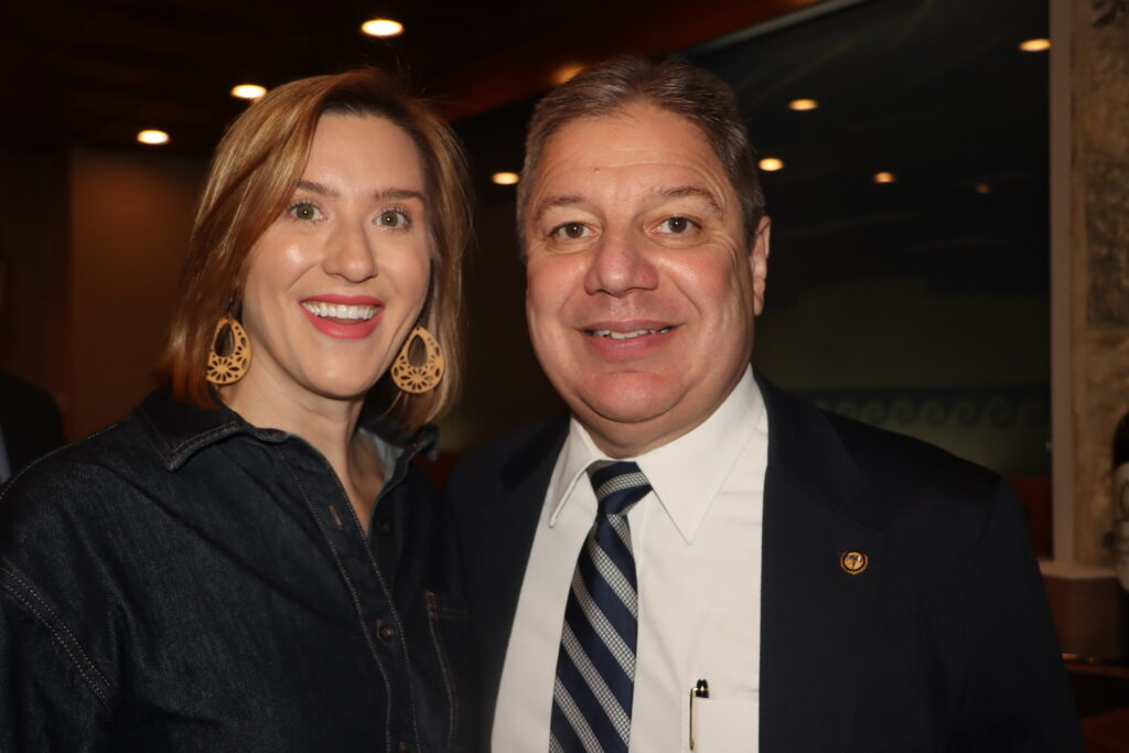 Hon. Alexis Riley and Bart Russo, Esq. Photo: Mario Belluomo/Brooklyn Eagle