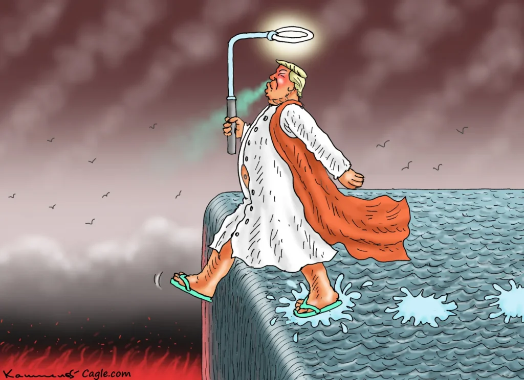 Arrogant Dr Jesus on the Road by Marian Kamensky